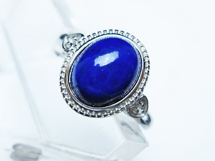 ラピスラズリ 指輪 (17号)[T109-3316] 2枚目