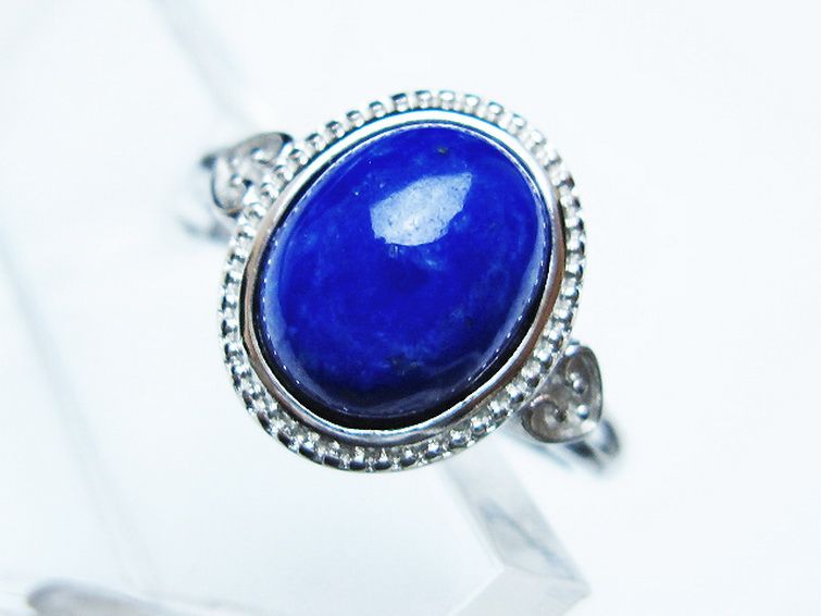 ラピスラズリ 指輪 (16号)[T109-3324] 2枚目