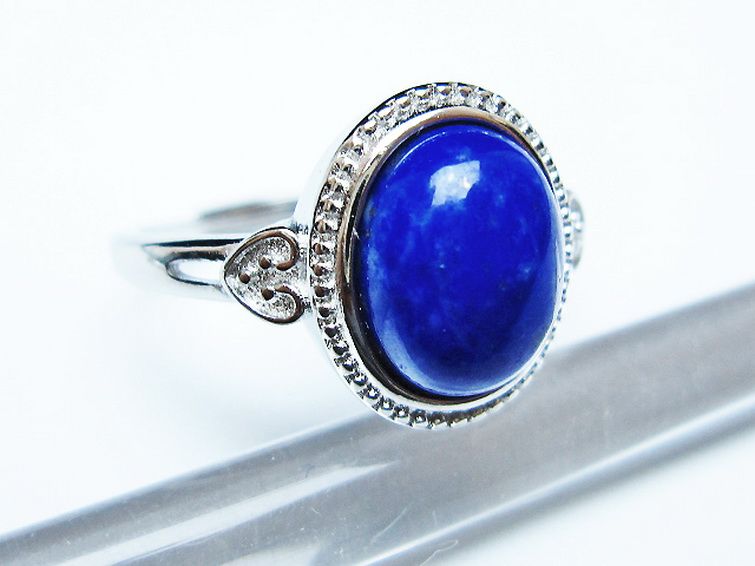 ラピスラズリ 指輪 (16号)[T109-3324] 3枚目