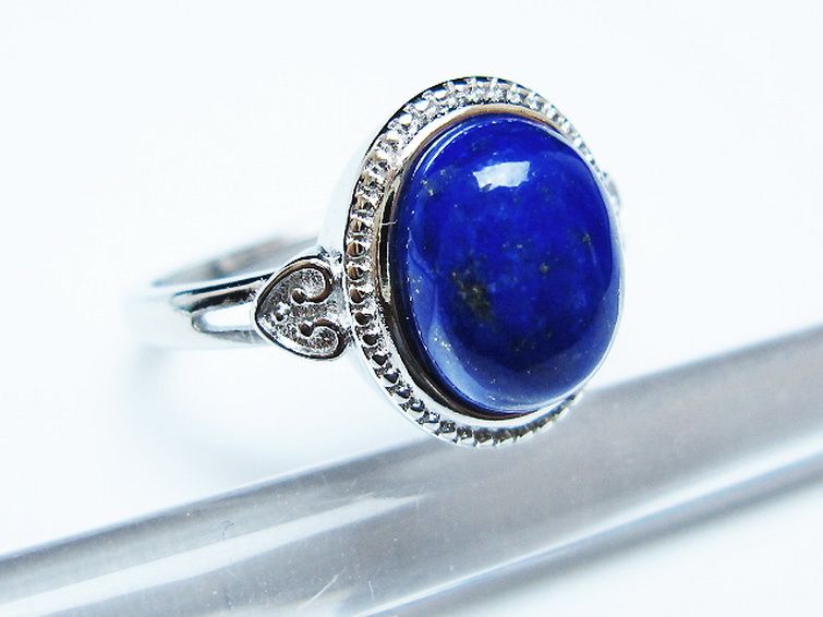 ラピスラズリ 指輪 (17号) [t109-3325] 3枚目