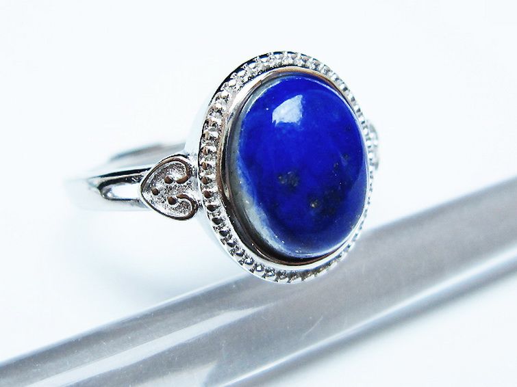 ラピスラズリ 指輪 (16号)[T109-3331] 3枚目