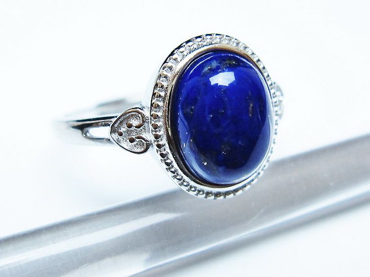 ラピスラズリ 指輪 (17号)[T109-3338] 3枚目