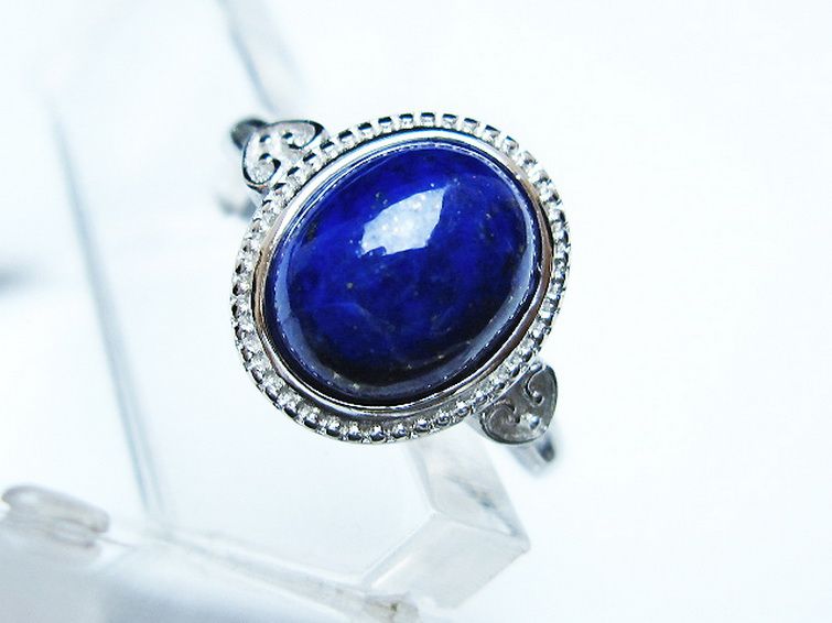 ラピスラズリ 指輪 (16号)[T109-3339] 2枚目