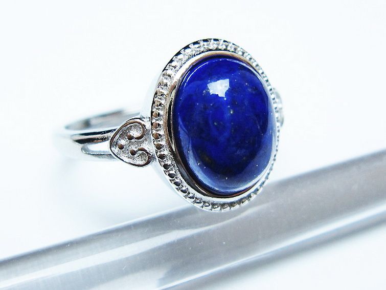 ラピスラズリ 指輪 (16号)[T109-3339] 3枚目