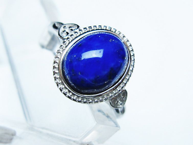 ラピスラズリ 指輪 (17号) [t109-3342]