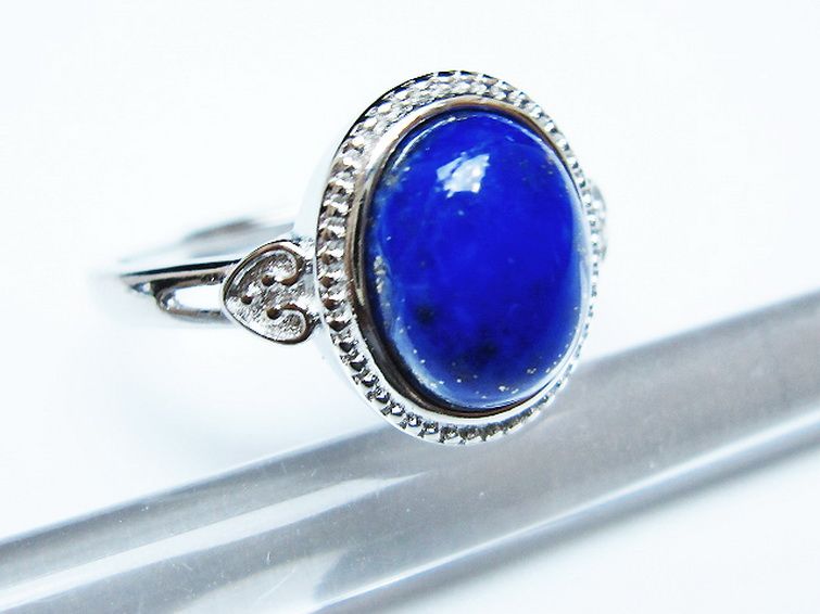 ラピスラズリ 指輪 (17号) [t109-3342] 3枚目