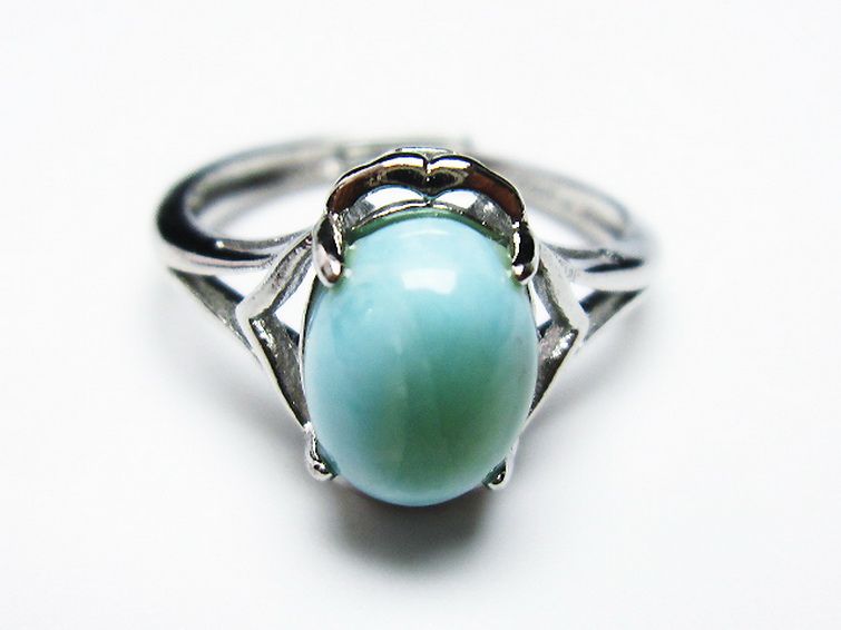 ラリマー 指輪 (17号)[T113-12293] 1枚目