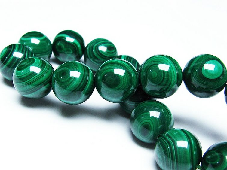 マラカイト天眼 ブレスレット 14mm [t115-3856] 2枚目