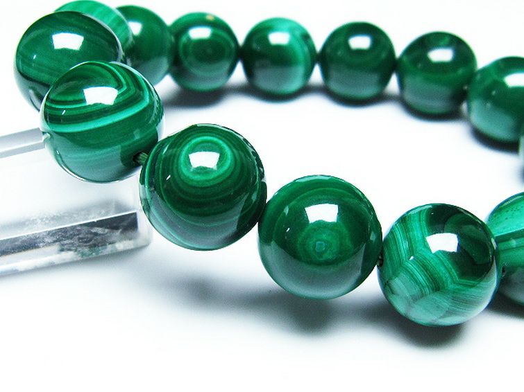 マラカイト天眼 ブレスレット 15mm [t115-3864] 3枚目