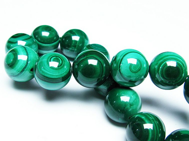 マラカイト天眼 ブレスレット 15mm [t115-3872] 2枚目