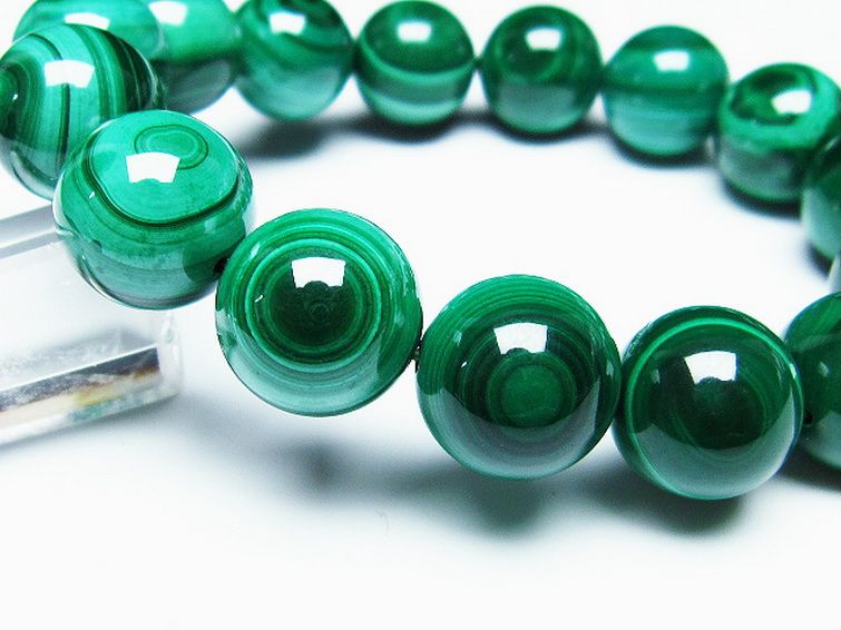 マラカイト天眼 ブレスレット 15mm [t115-3872] 3枚目