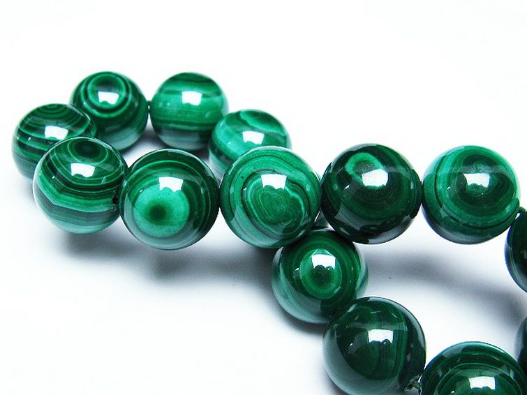 マラカイト天眼 ブレスレット 15mm [t115-3894] 2枚目