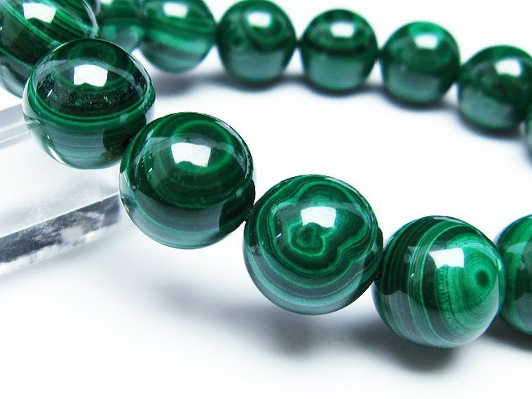 マラカイト天眼 ブレスレット 14mm [t115-3904] 3枚目