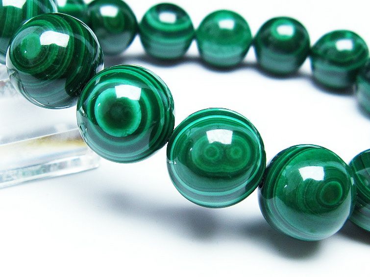 マラカイト天眼 ブレスレット 14mm [t115-3916] 3枚目