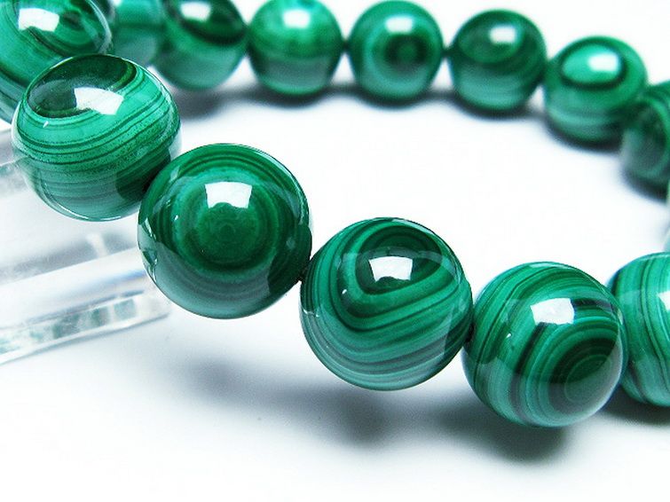 マラカイト天眼 ブレスレット 14mm [t115-3919] 3枚目