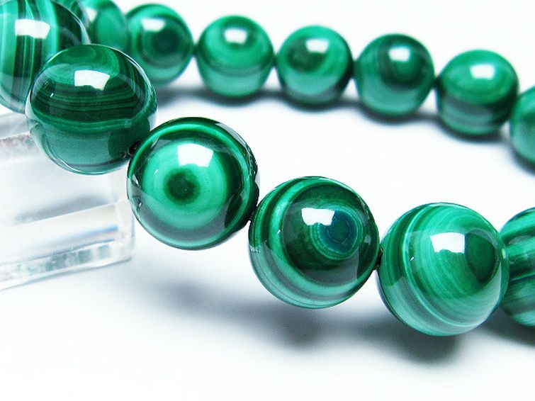 マラカイト天眼 ブレスレット 14mm [t115-3925] 3枚目