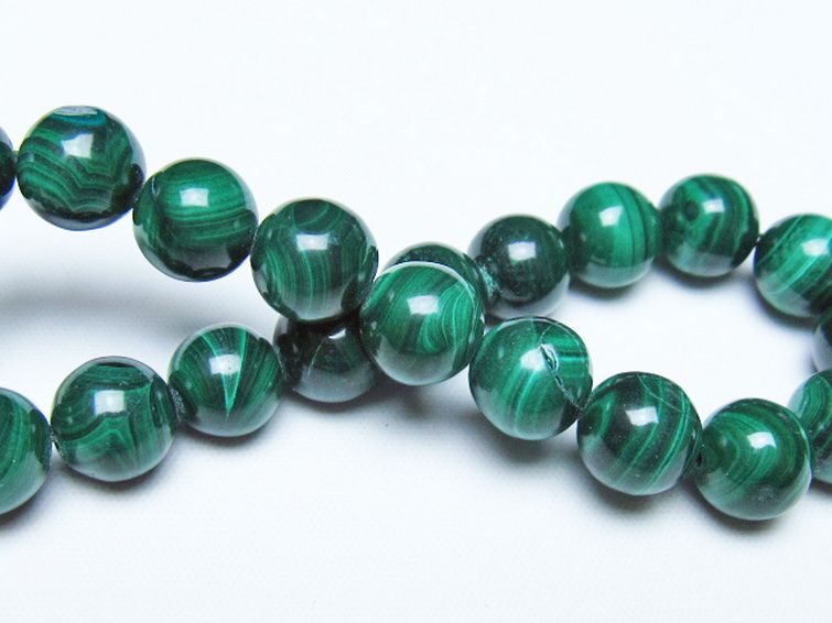 マラカイト ブレスレット 10mm [t115-4700] 2枚目