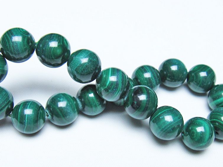 マラカイト ブレスレット 11mm [t115-4703] 2枚目