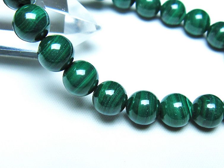 マラカイト ブレスレット 9mm [t115-4716] 3枚目