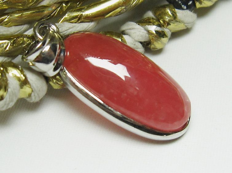 インカローズ ロードクロサイト ペンダント [T117-1913] 3枚目