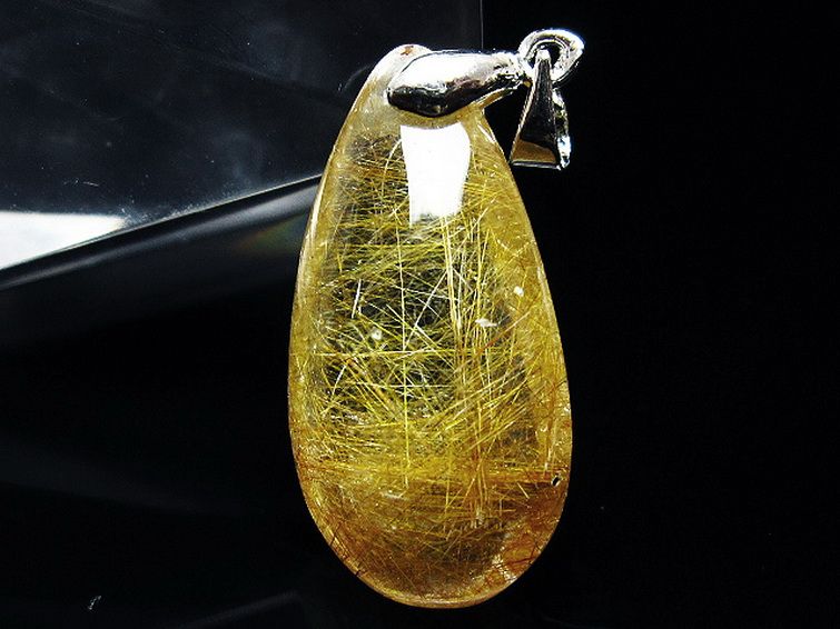 プラチナ入水晶 ペンダント [T12-1998] 2枚目