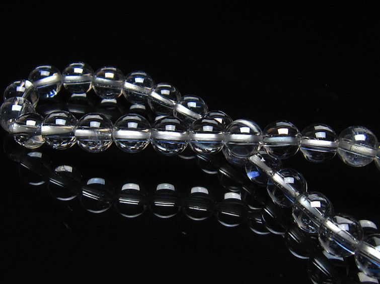 レインボーオーラ水晶 ブレスレット 6mm [t125-6403] 2枚目