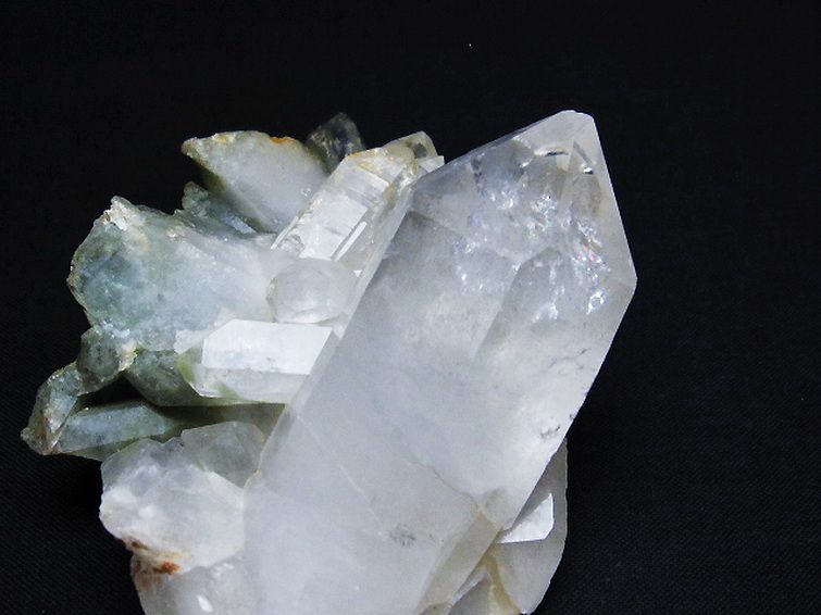 グリーンファントムクォーツ　クラスター アメリカ産 [t126-7745] 3枚目