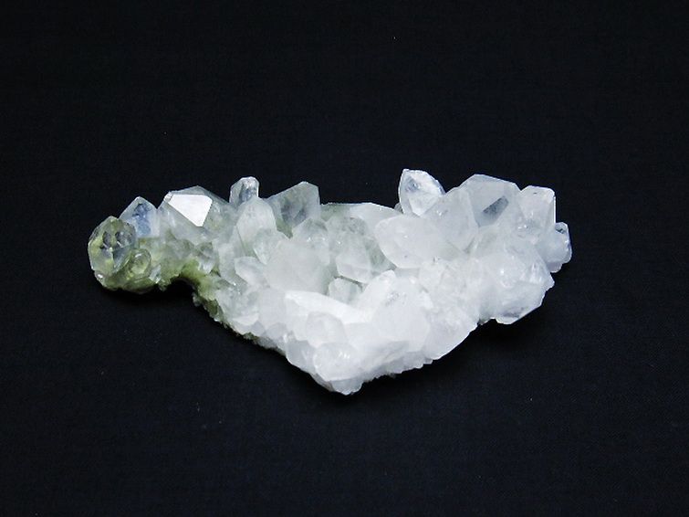 グリーンファントムクォーツ　クラスター アメリカ産 [t126-7795] 1枚目