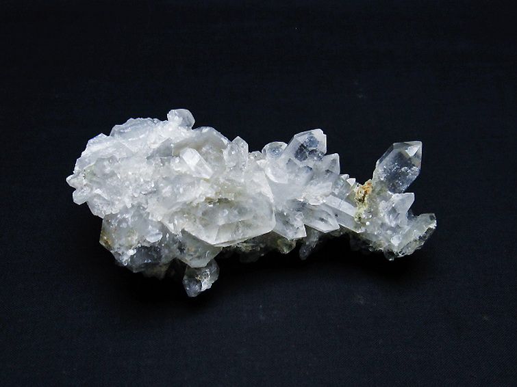 グリーンファントムクォーツ　クラスター アメリカ産 [t126-7817] 1枚目