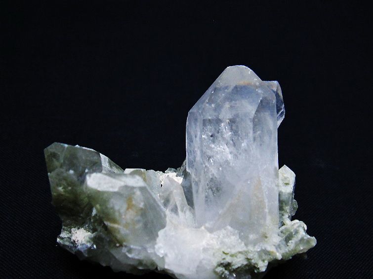 グリーンファントムクォーツ　クラスター アメリカ産 [t126-7859] 2枚目