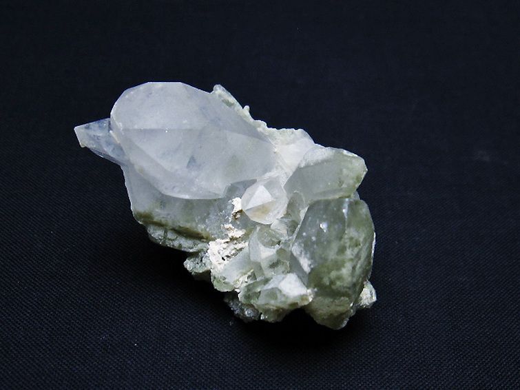 グリーンファントムクォーツ　クラスター アメリカ産 [t126-7859] 3枚目