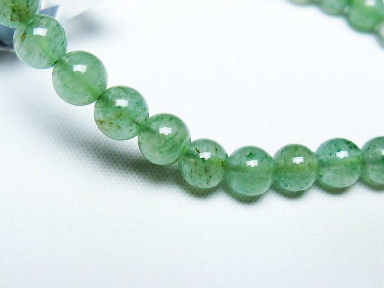 インド翡翠 ブレスレット 6mm [t127-11364] 3枚目