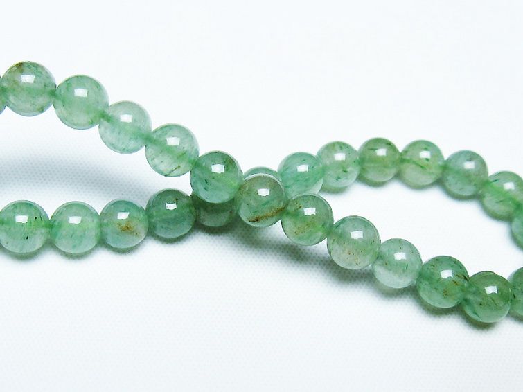 インド翡翠 ブレスレット 6mm [t127-11369] 2枚目
