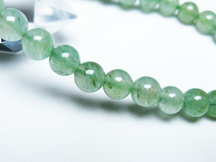 インド翡翠 ブレスレット 6mm [t127-11369] 3枚目