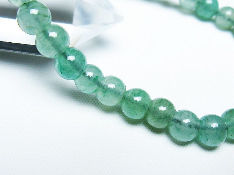 インド翡翠 ブレスレット 6mm [t127-11370] 3枚目