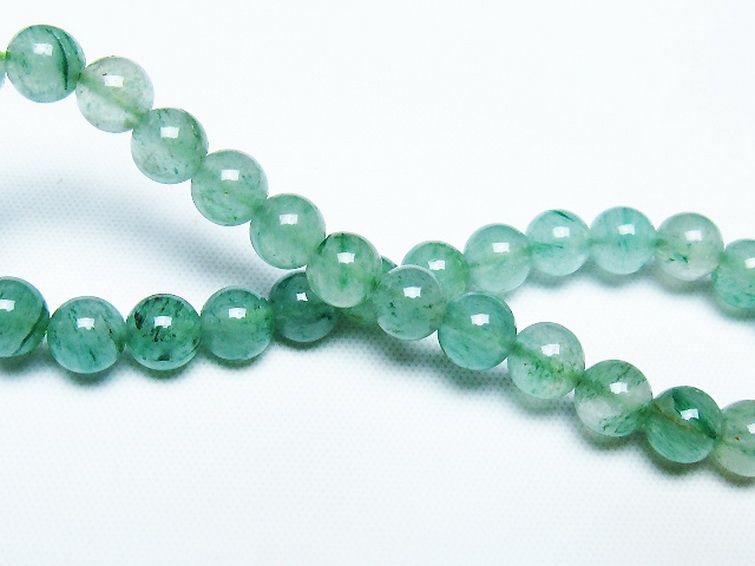 インド翡翠 ブレスレット 6mm [t127-11388] 2枚目