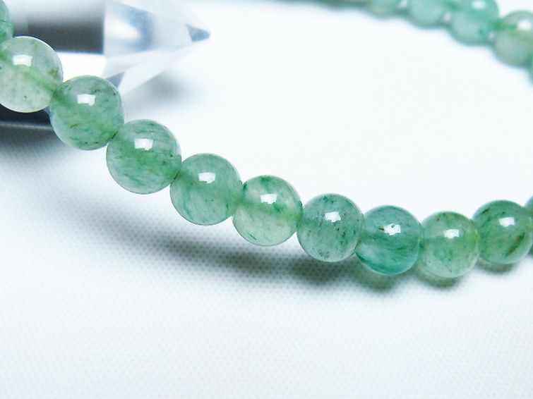 インド翡翠 ブレスレット 6mm [t127-11388] 3枚目