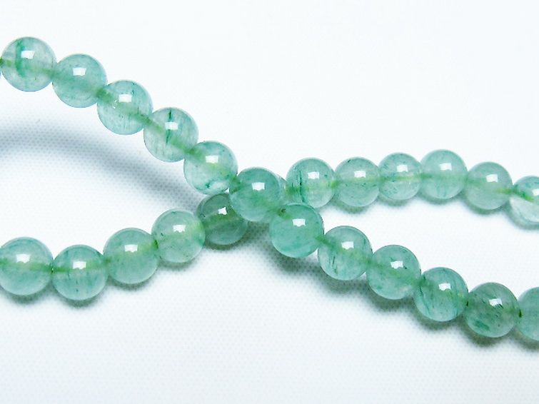 インド翡翠 ブレスレット 6mm [t127-11390] 2枚目