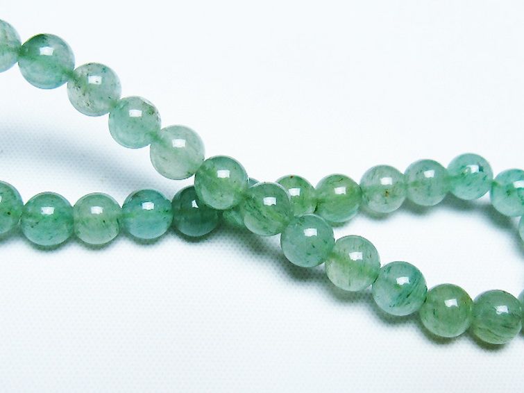 インド翡翠 ブレスレット 6mm [t127-11397] 2枚目