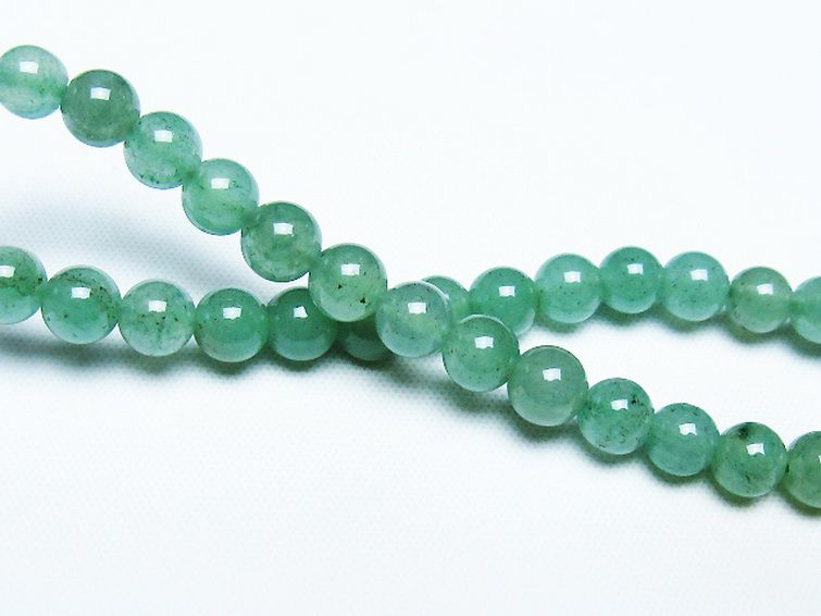 インド翡翠 ブレスレット 6mm [t127-11399] 2枚目