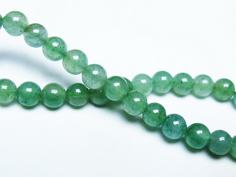 インド翡翠 ブレスレット 6mm [t127-11400] 2枚目