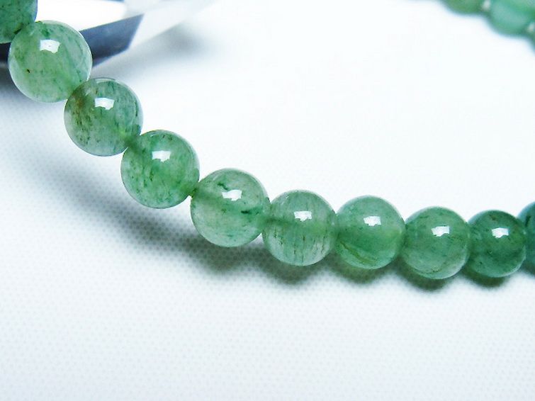インド翡翠 ブレスレット 6mm [t127-11400] 3枚目