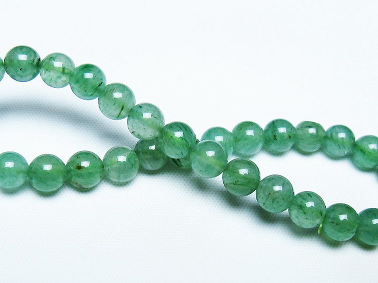 インド翡翠 ブレスレット 6mm [t127-11402] 2枚目