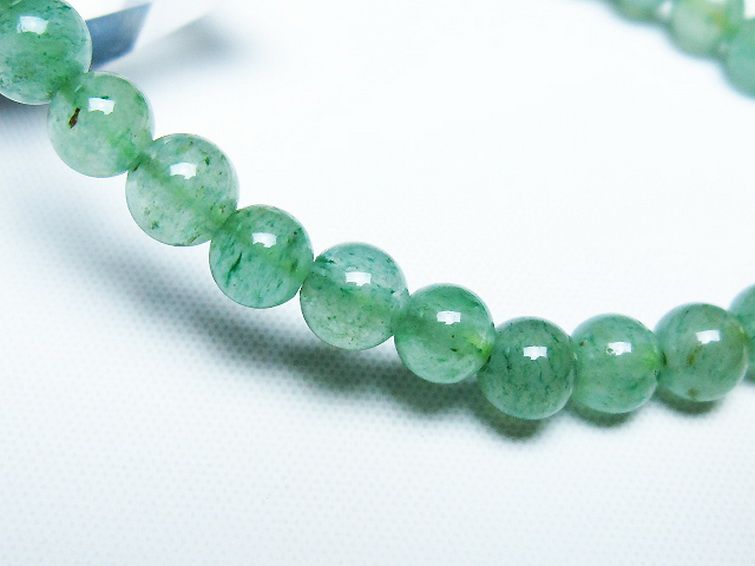 インド翡翠 ブレスレット 6mm [T127-11407] 3枚目