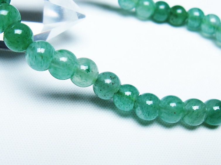 インド翡翠 ブレスレット 6mm [t127-11412] 3枚目