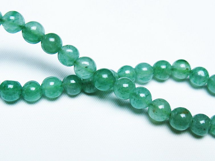 インド翡翠 ブレスレット 6mm [t127-11414] 2枚目