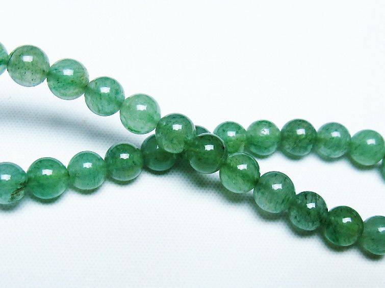 インド翡翠 ブレスレット 6mm [t127-11418] 2枚目