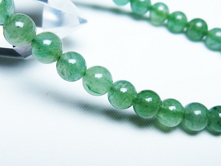 インド翡翠 ブレスレット 6mm [t127-11418] 3枚目