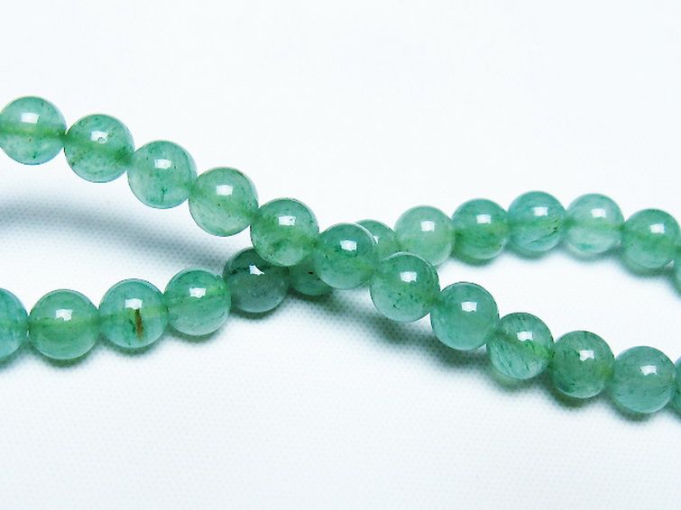 インド翡翠 ブレスレット 6mm [t127-11425] 2枚目