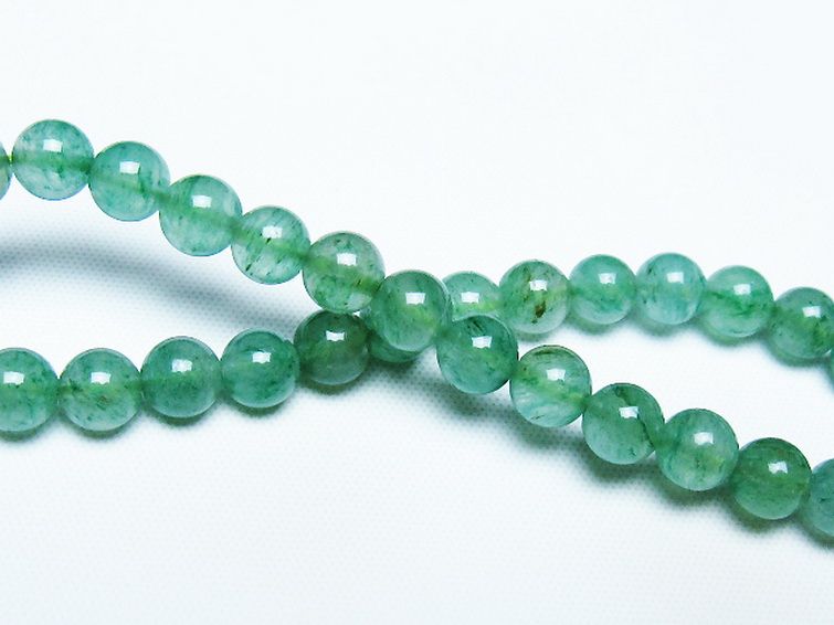 インド翡翠 ブレスレット 6mm [t127-11433] 2枚目